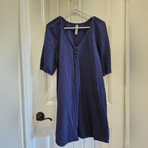Anthropologie Gauze Shift Dress